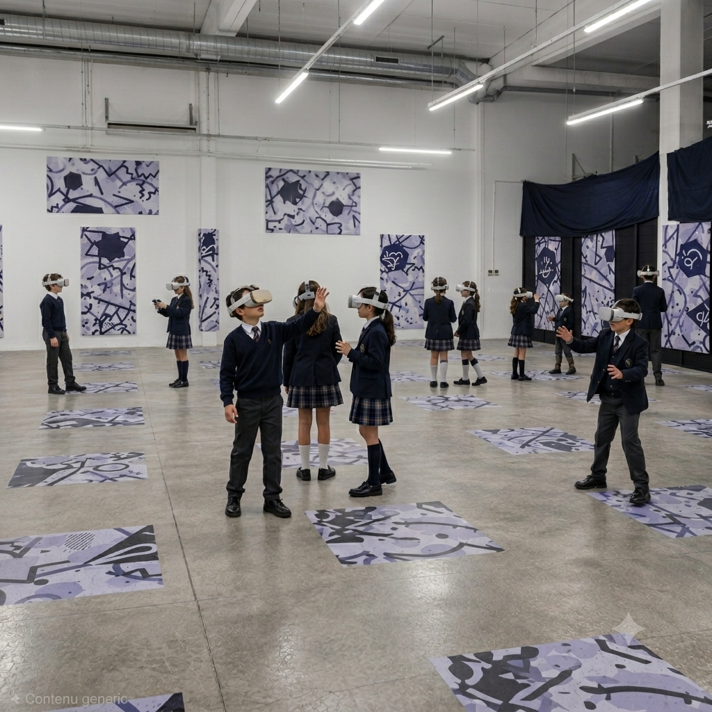 Sortie scolaire en réalité virtuelle chez Immersia